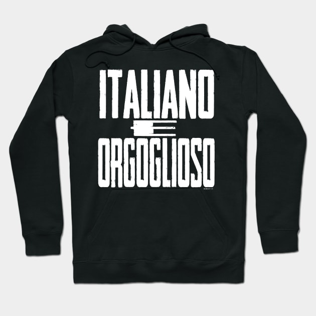 Italian Proud Hoodie by Illustratorator